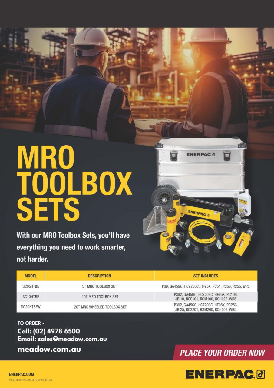 Enerpac MRO Tool Box Sets Promo